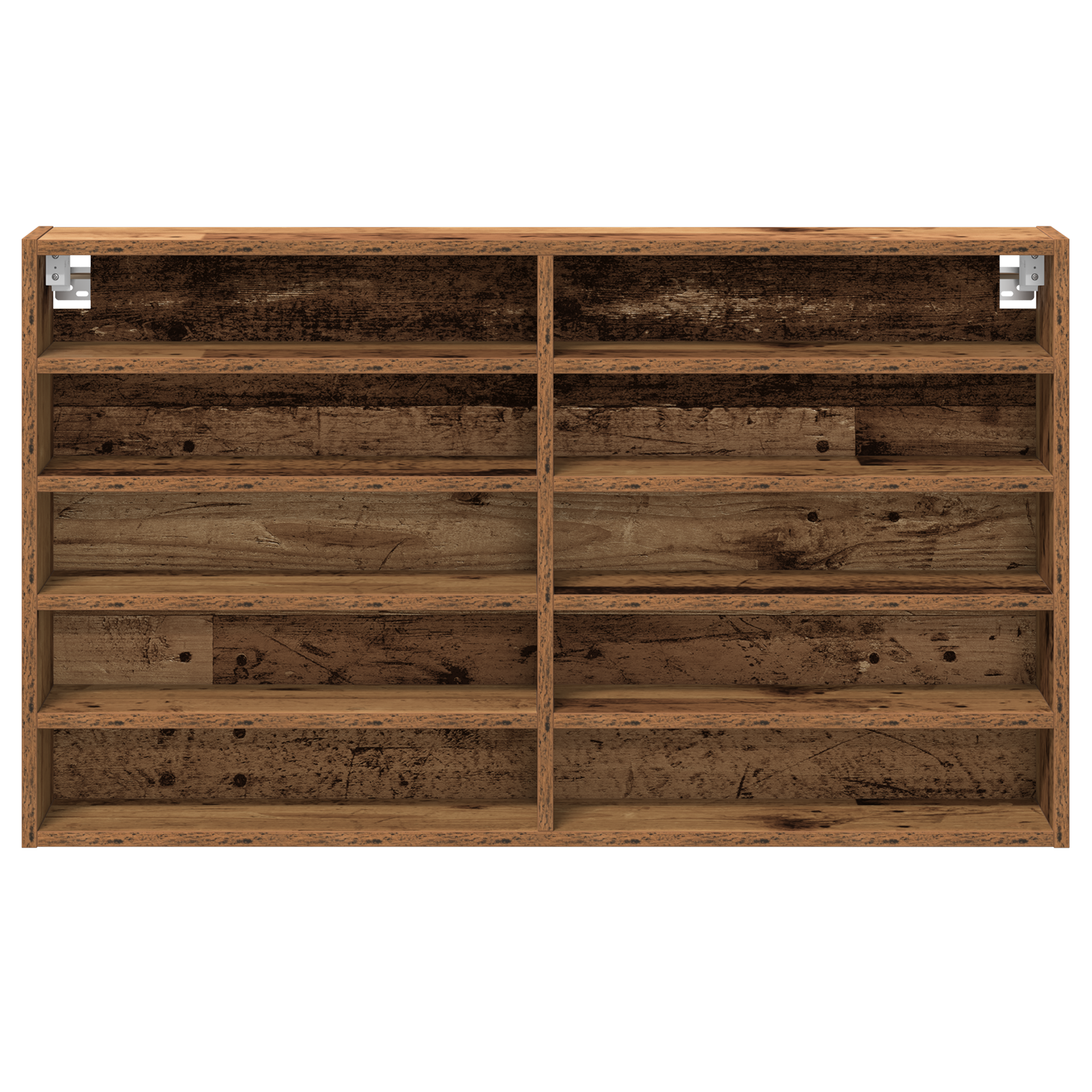 Vitrine Cabinet Old Wood 100x15x58 cm Engineered Wood - Image 5