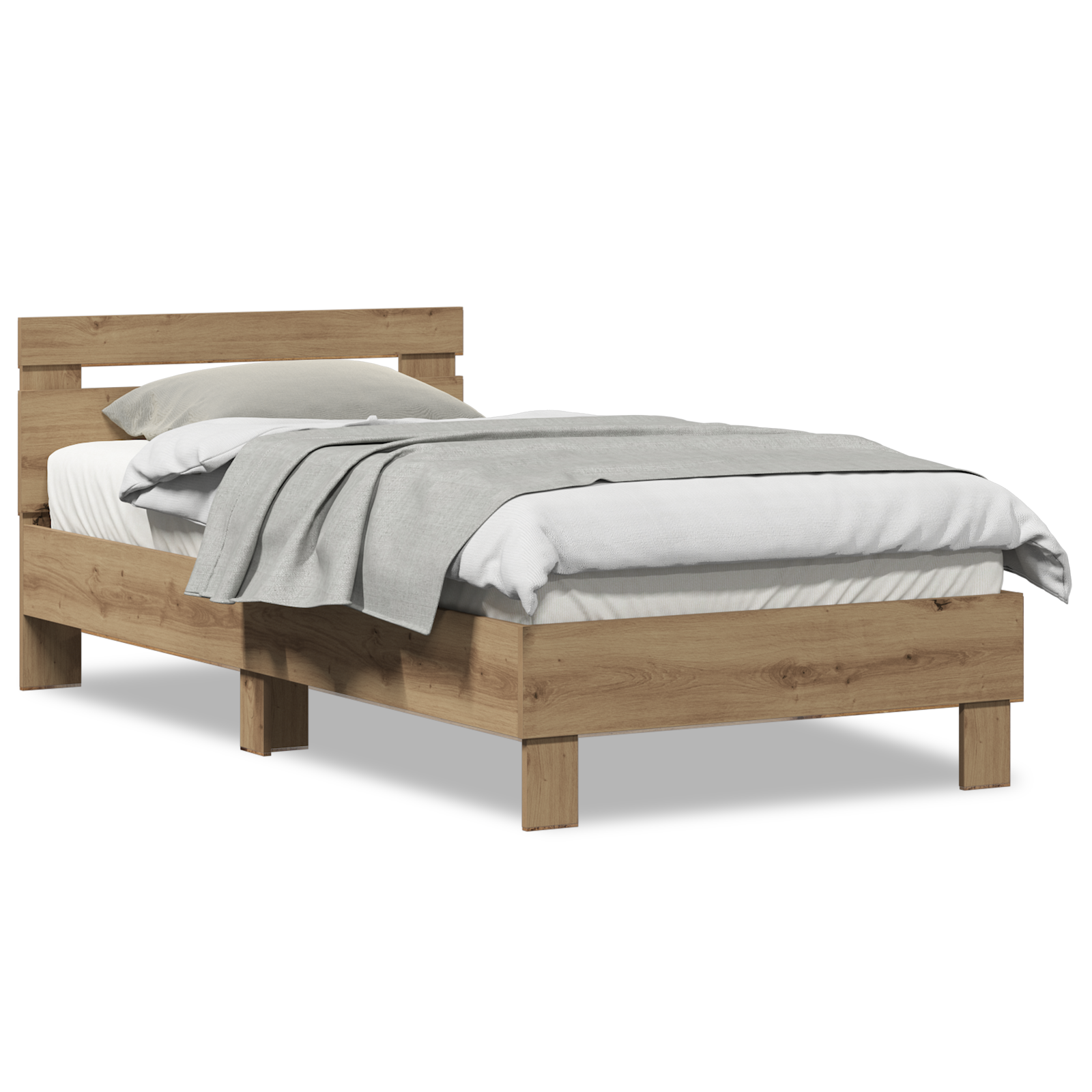 Artisan Oak Bed Frame Artisan Oak Solid Oak wood 90 x 190 cm - Image 4