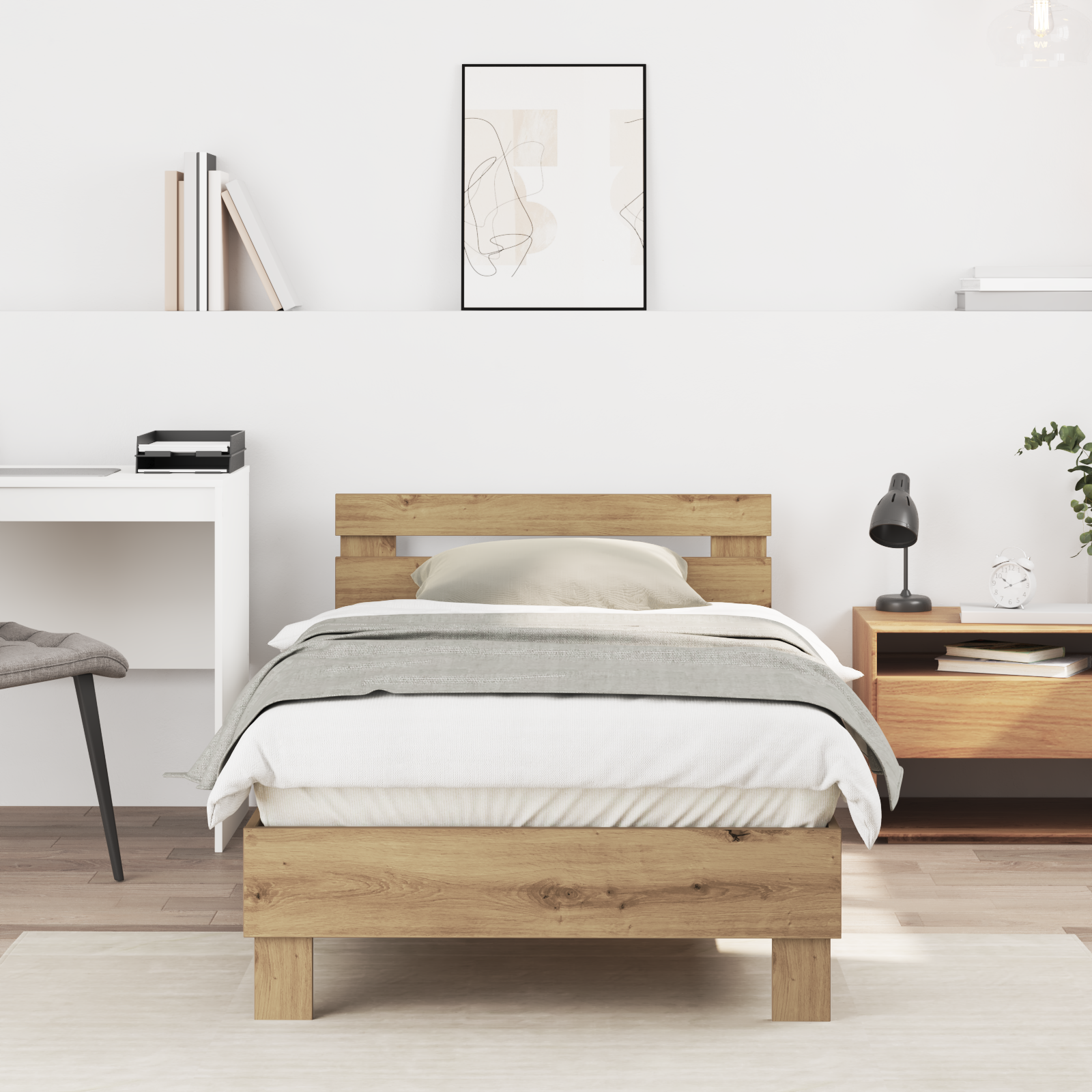 Artisan Oak Bed Frame Artisan Oak Solid Oak wood 90 x 190 cm