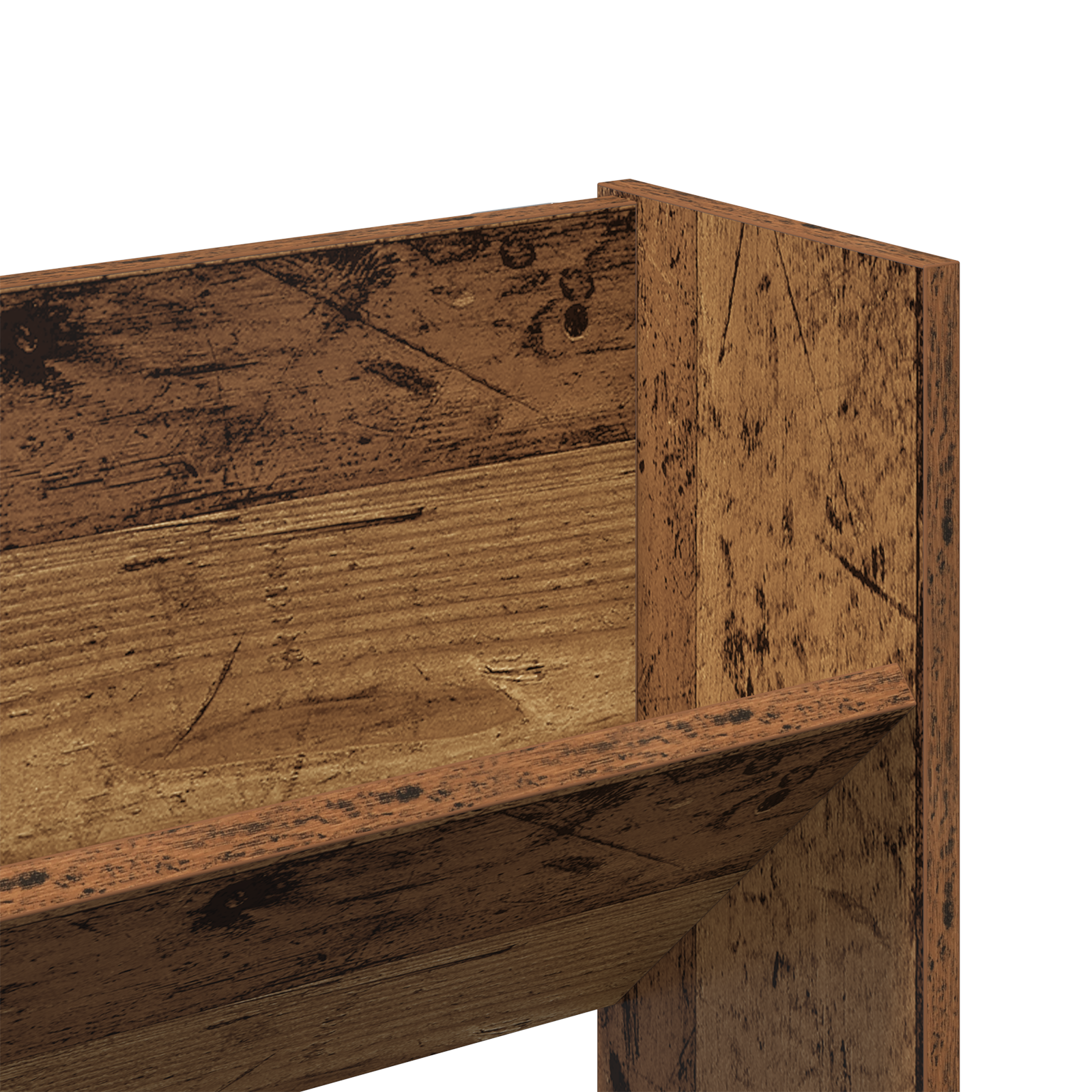 Schoenenkast 2 st 80 x 18 x 60 cm Bewerkt hout Oud hout