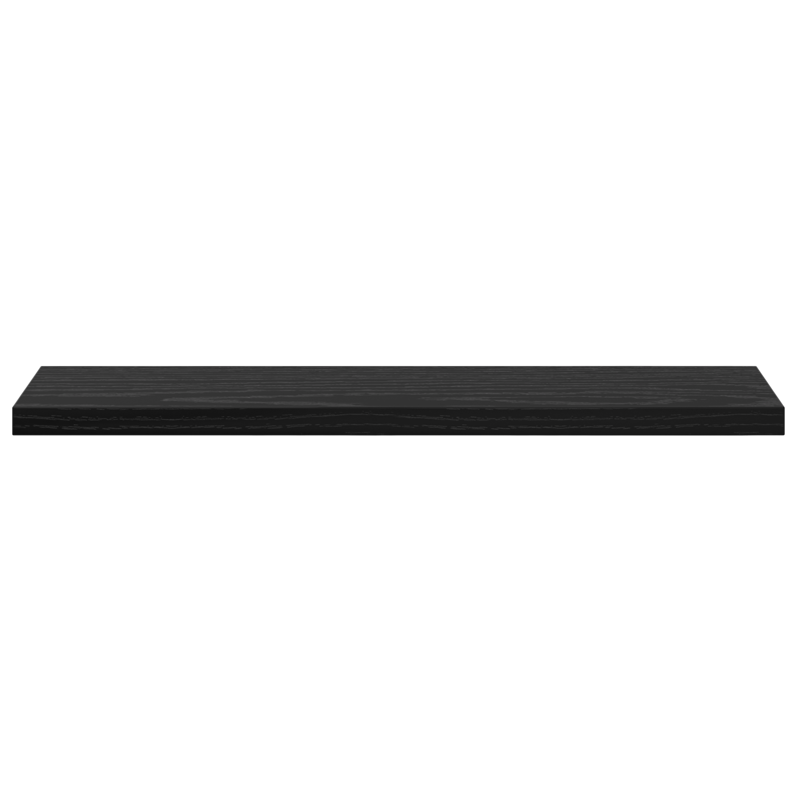 Wall-Mounted Shelves Black Oak MDF 40 x 10 x 1.5 cm - Image 5