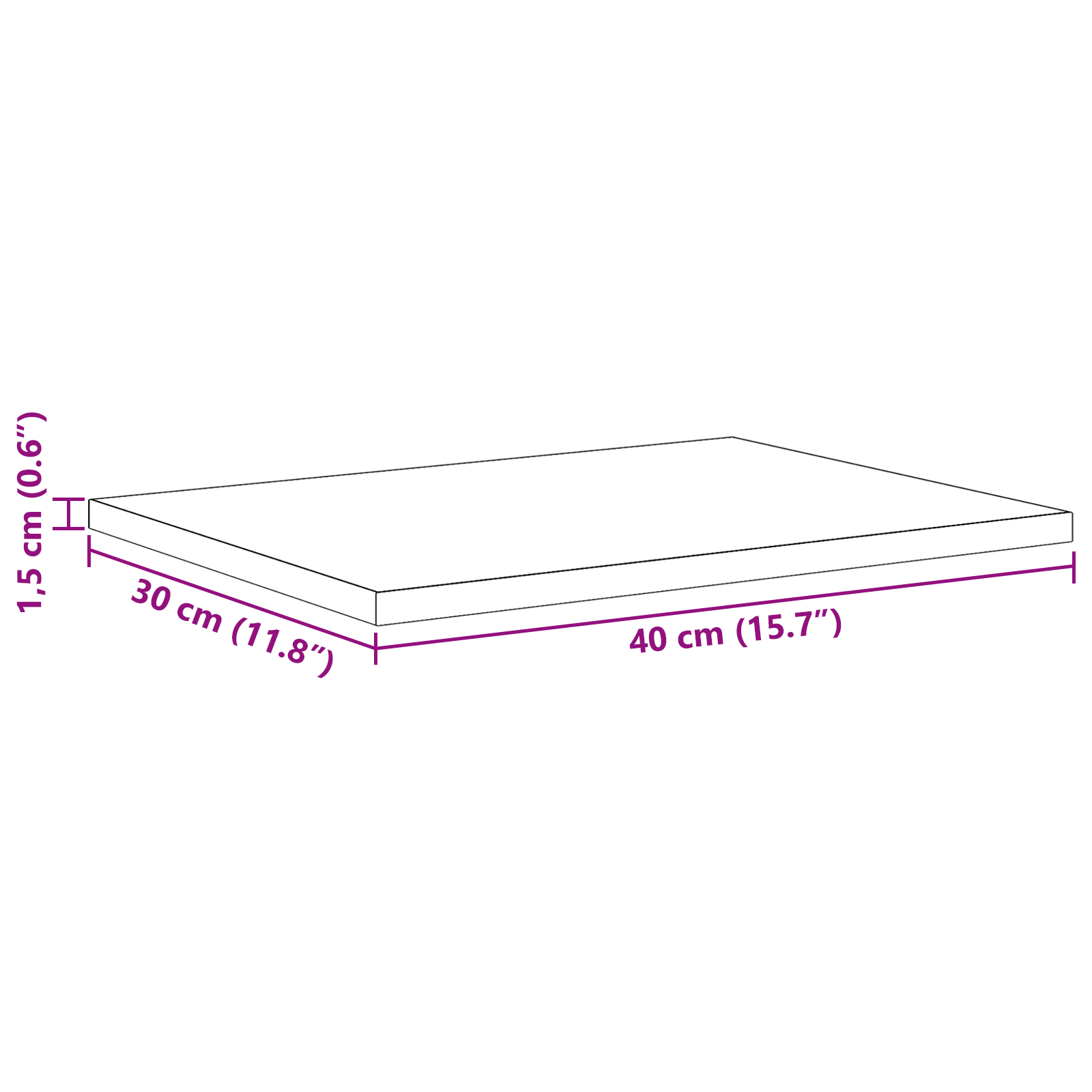 Wall-Mounted Shelves Black Oak Engineered Wood 40 x 30 x 1.5 cm - Image 9