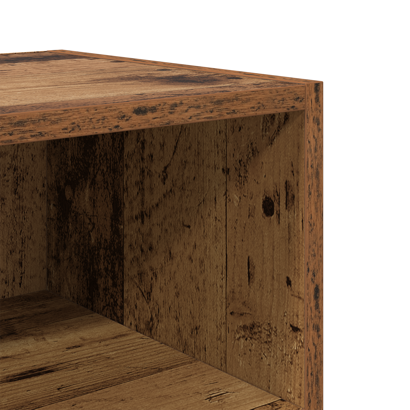 Bedside Cabinet Old Wood 40x30x50 cm Engineered Wood - Image 8