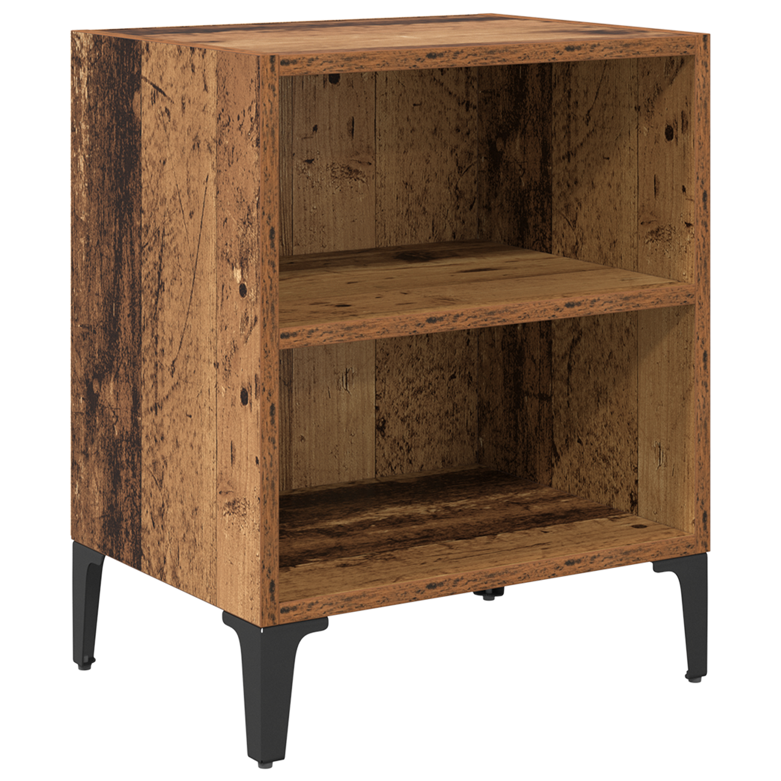Bedside Cabinet Old Wood 40x30x50 cm Engineered Wood - Image 2