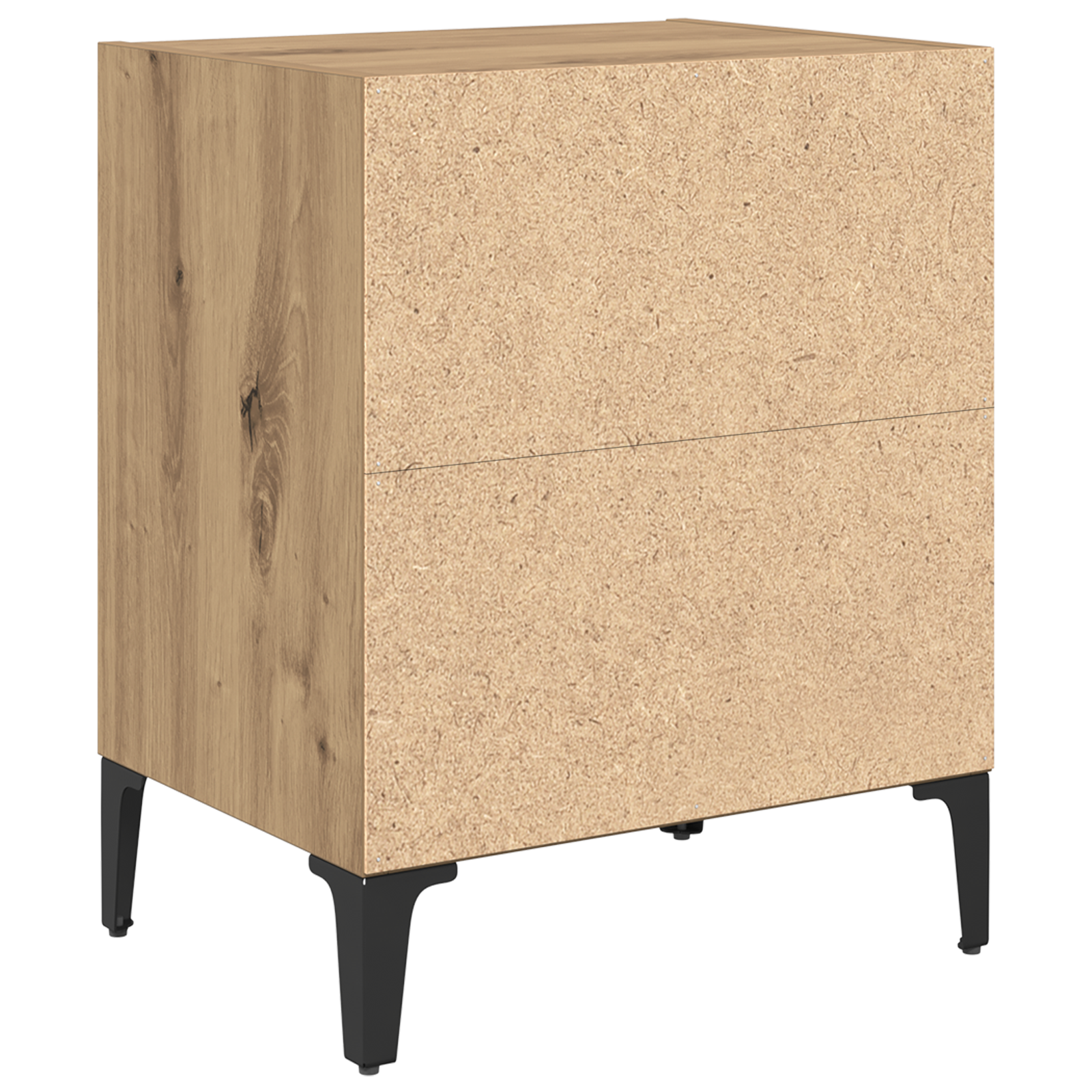 Bedside Cabinet Artisan Oak 40x30x50 cm Engineered Wood - Image 7