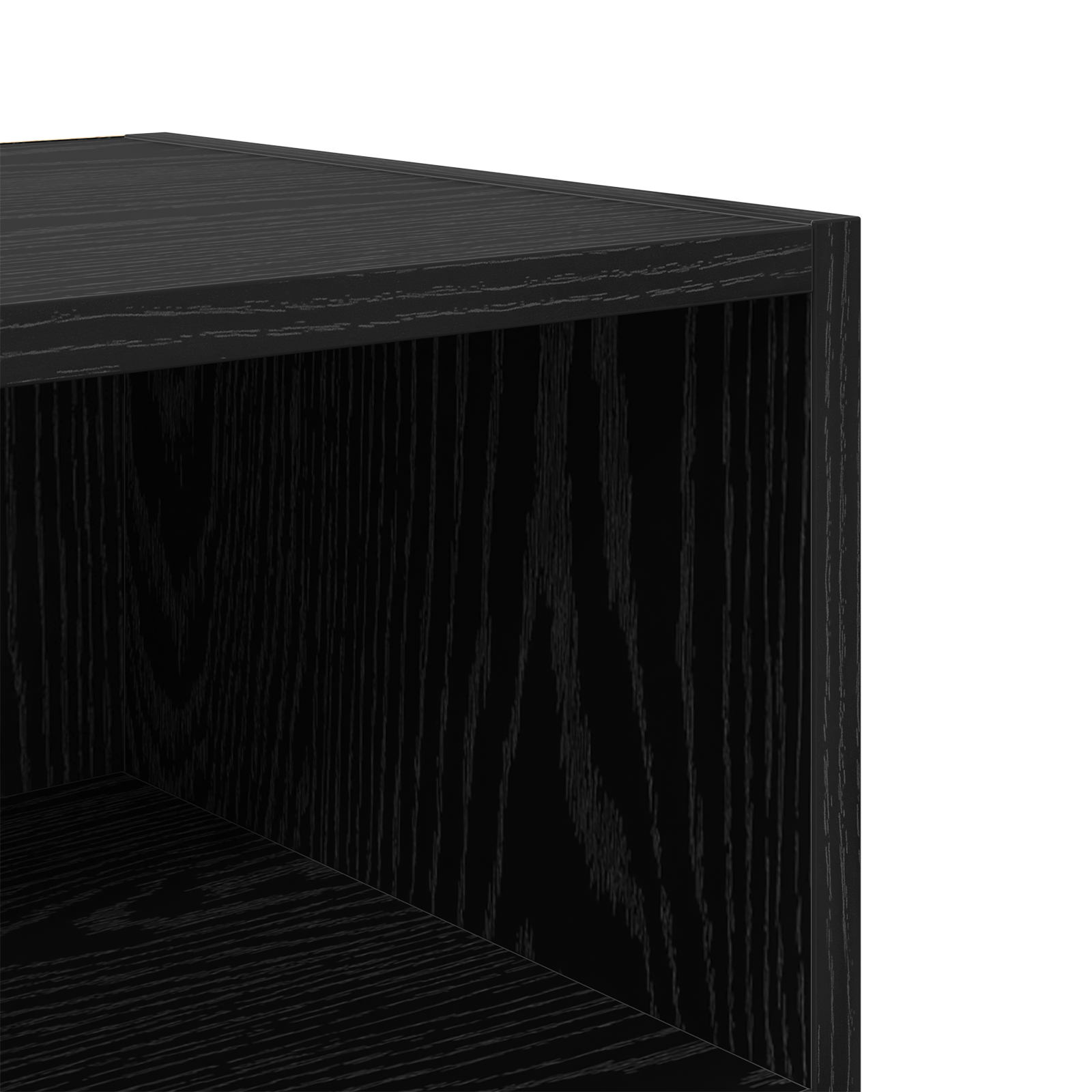 Bedside Cabinet Black Oak 40x30x50 cm Engineered Wood - Image 8