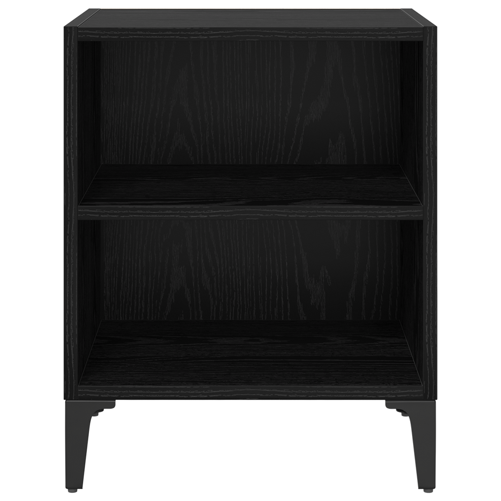 Bedside Cabinets 2 pcs Black Oak 40x30x50 cm Engineered Wood - Image 6
