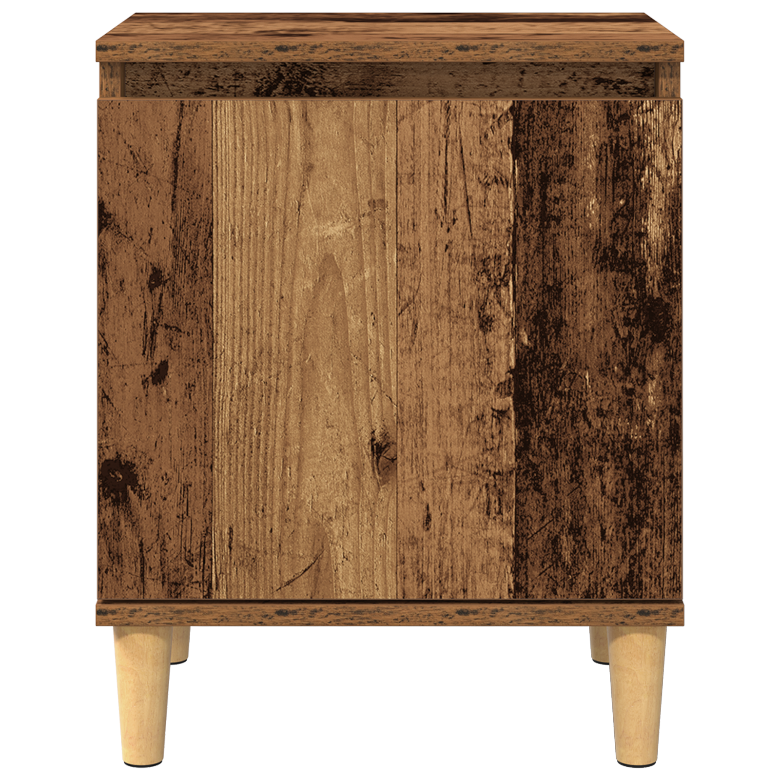 Old Wood Bedside Table Old wood Solid Reclaim wood 40 x 30 x 50 cm - Image 6