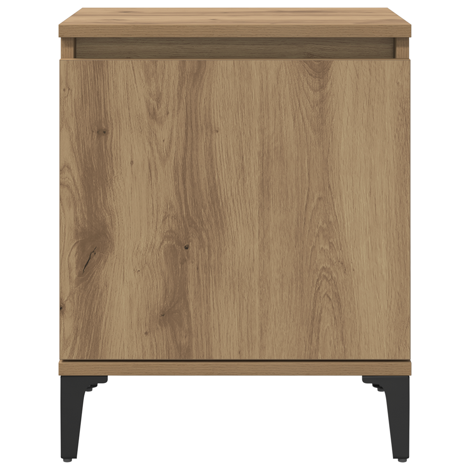 Artisan Oak Bedside Table Artisan Oak Engineered wood, Metal - Image 6
