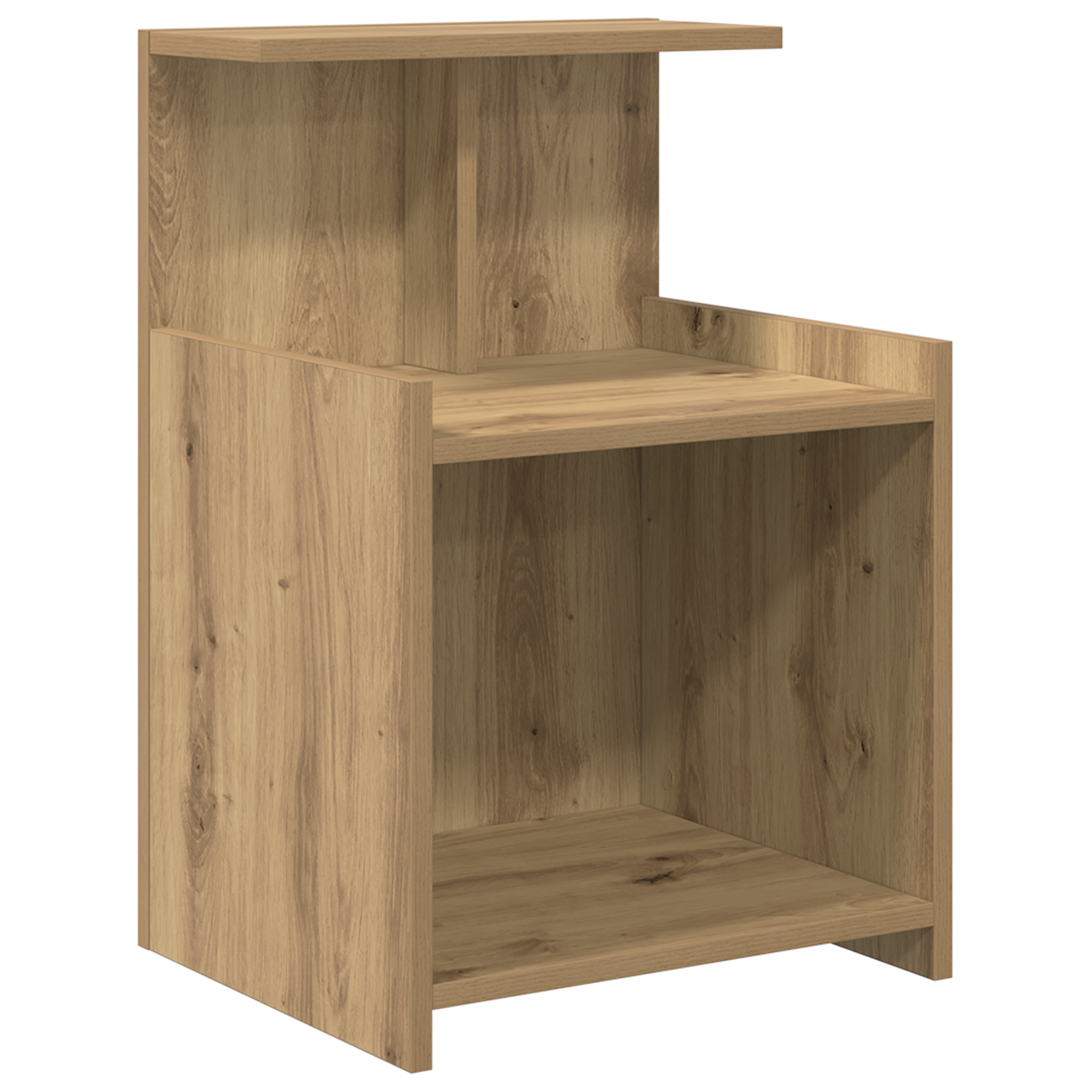 Bed Cabinet Artisan Oak 40x35x60 cm Engineered Wood - Image 2