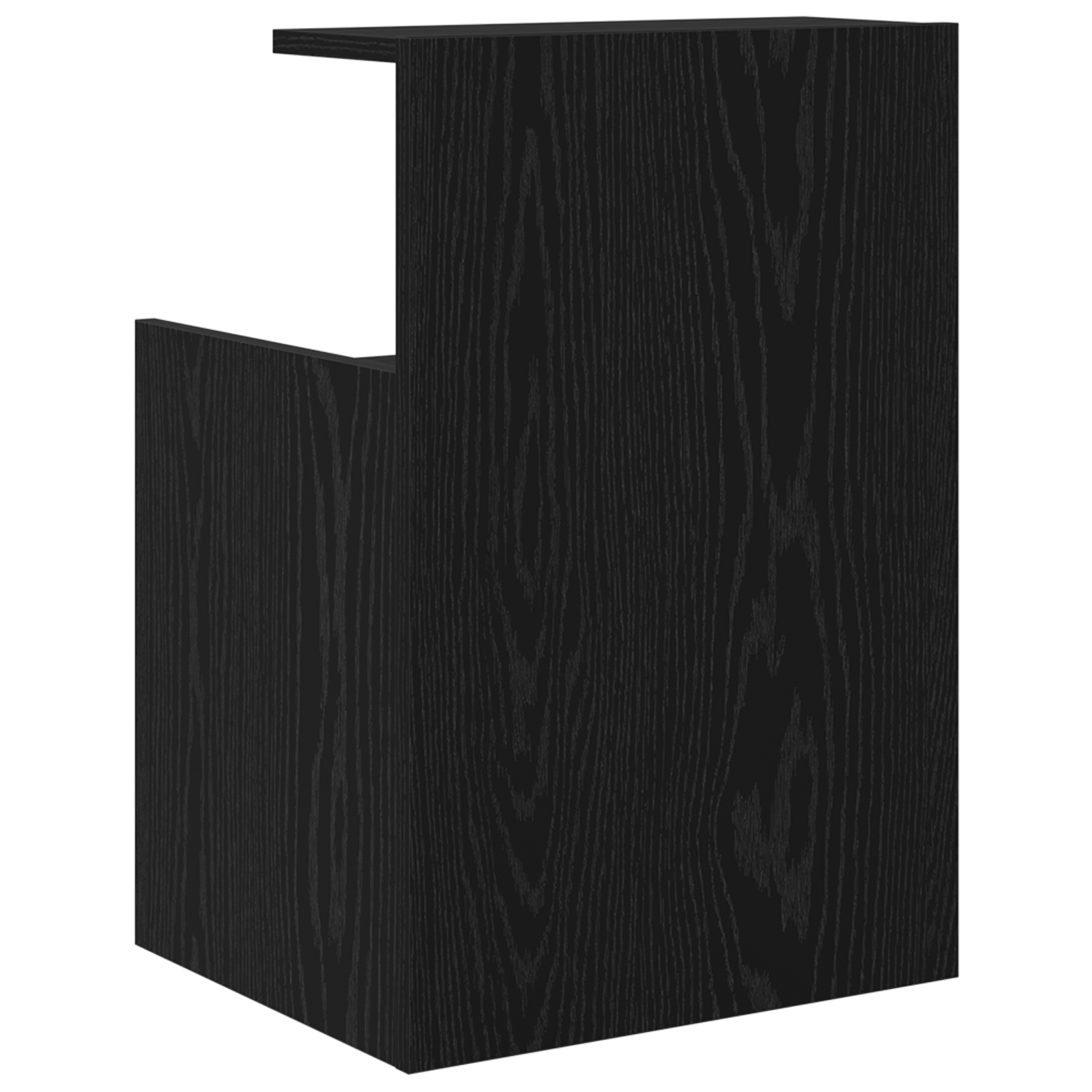 Bed Cabinets 2 pcs Black Oak 40x35x60 cm Engineered Wood - Image 8