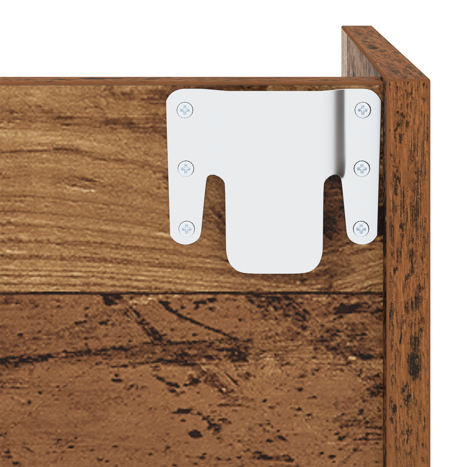 Schoenenkast 2 st 60 x 18 x 90 cm Bewerkt hout Oudhout