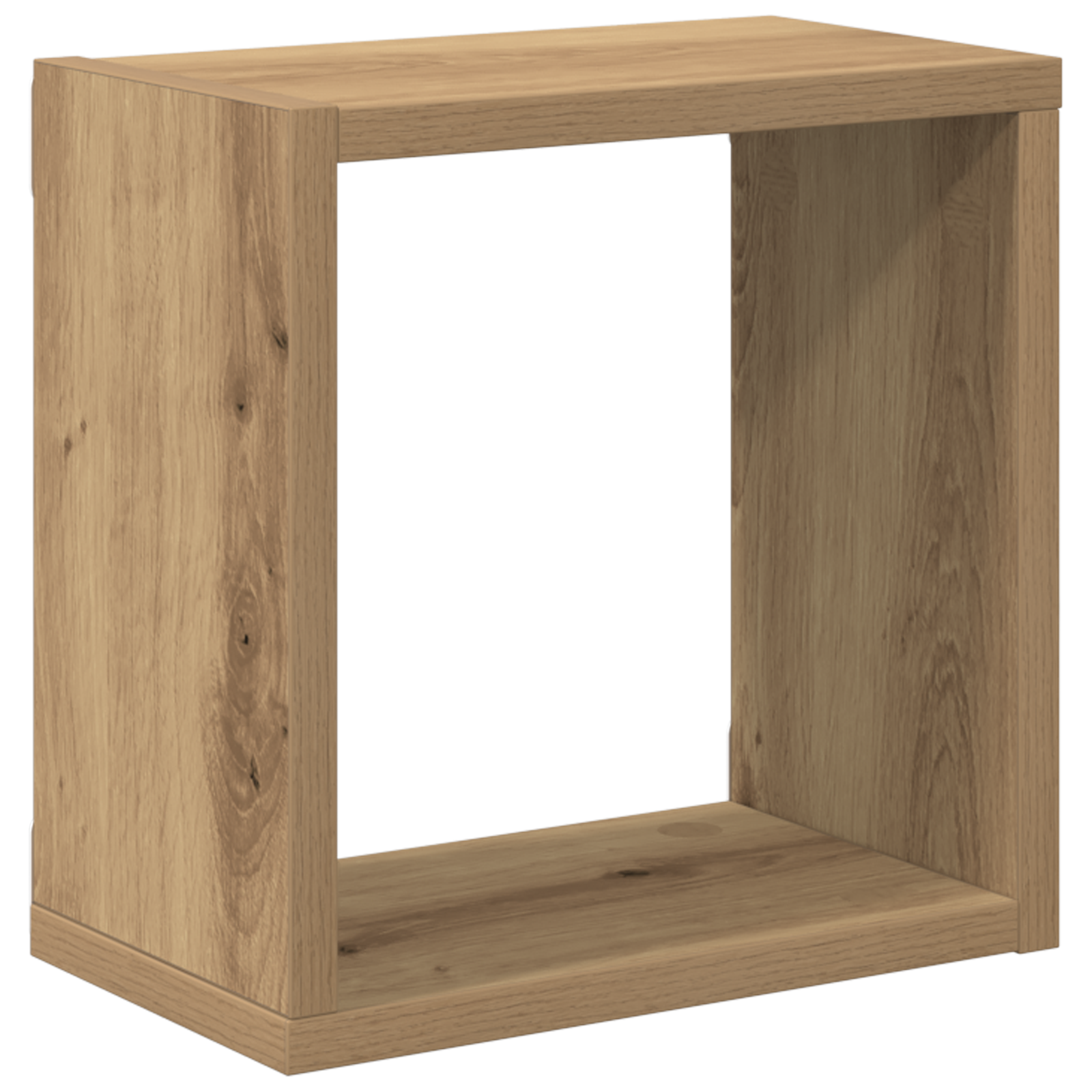Wall Shelves Artisan oak MDF with veneer 26 x 15 x 26 cm - Image 5
