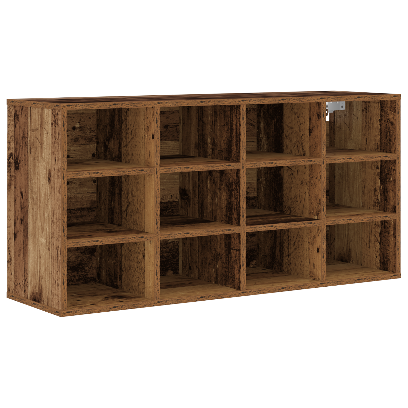 Schoenenkast 103 x 30 x 51 cm Bewerkt hout Oudhout