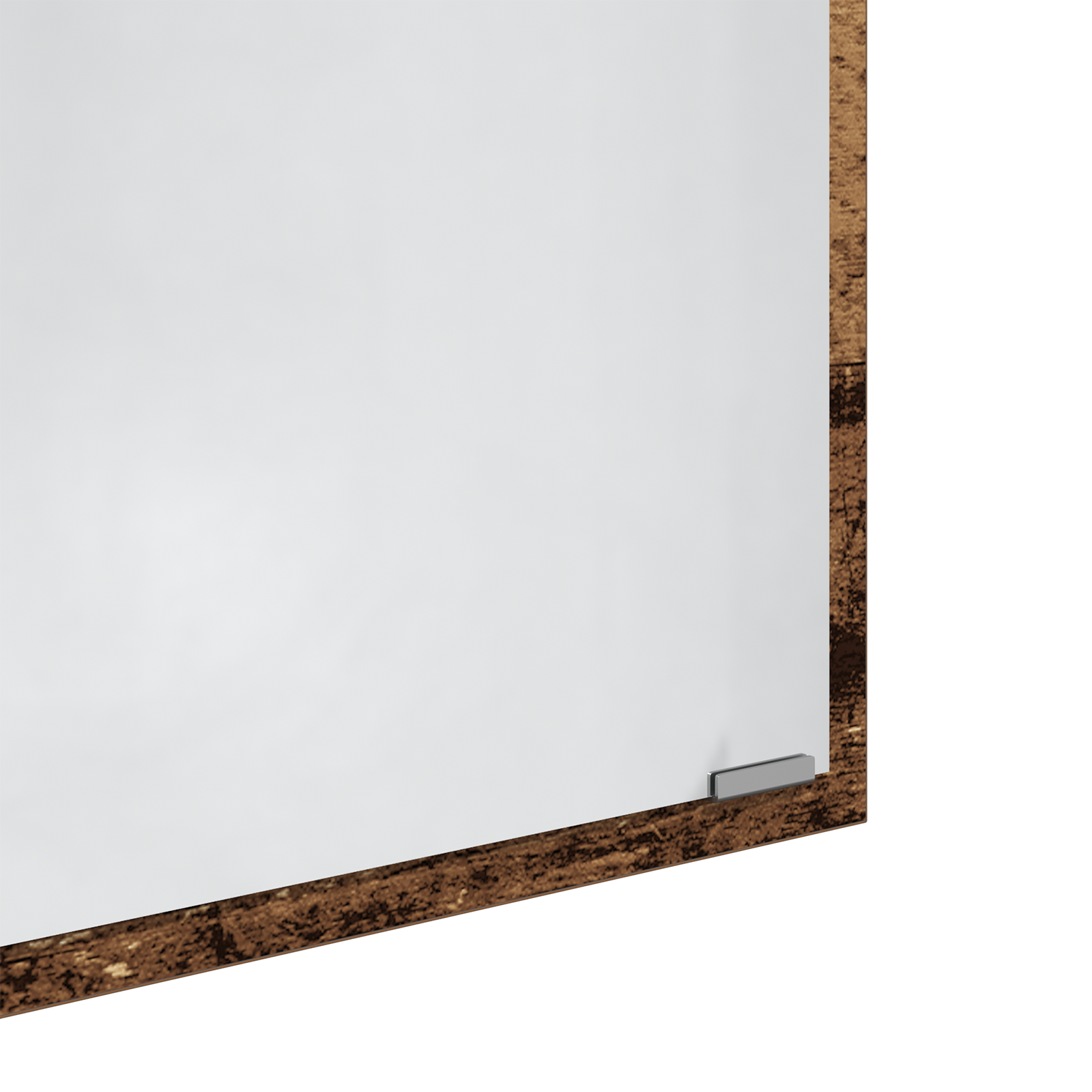 LED Bathroom Mirror Old Wood 40x8.5x37 cm Engineered Wood - Image 8