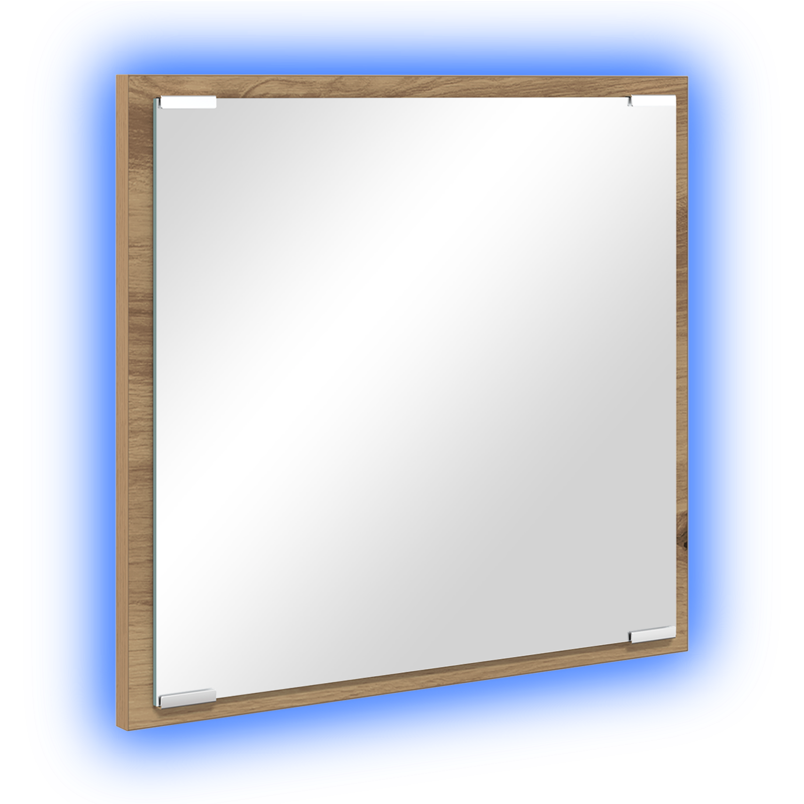 LED Bathroom Mirror Artisan Oak 40x8.5x37 cm Engineered Wood - Image 2