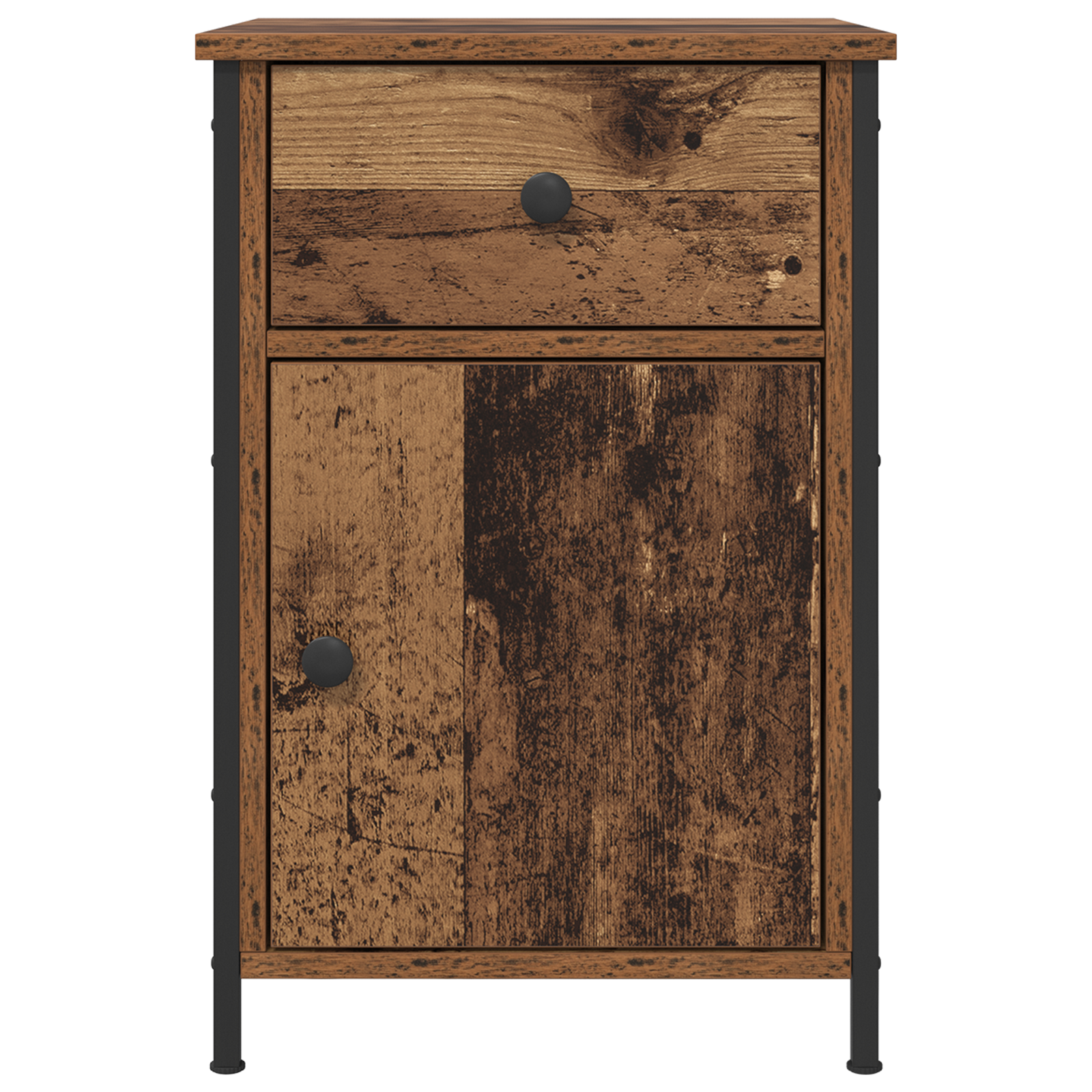 Bedside Cabinet Old Wood 40x42x60 cm Engineered Wood - Image 6