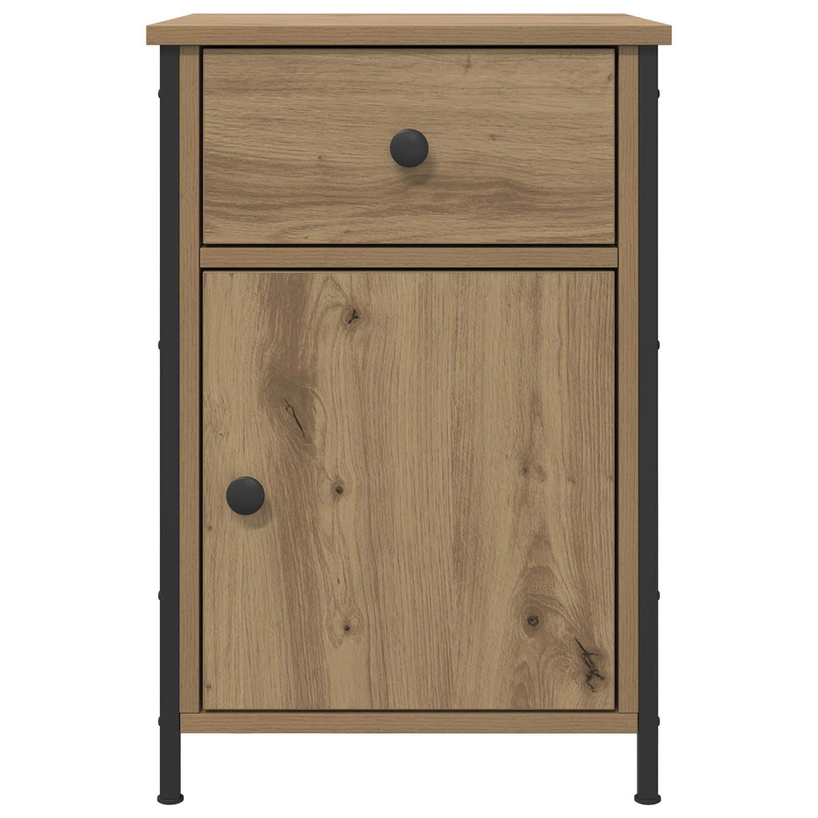 Bedside Cabinet Artisan Oak 40x42x60 cm Engineered Wood - Image 6