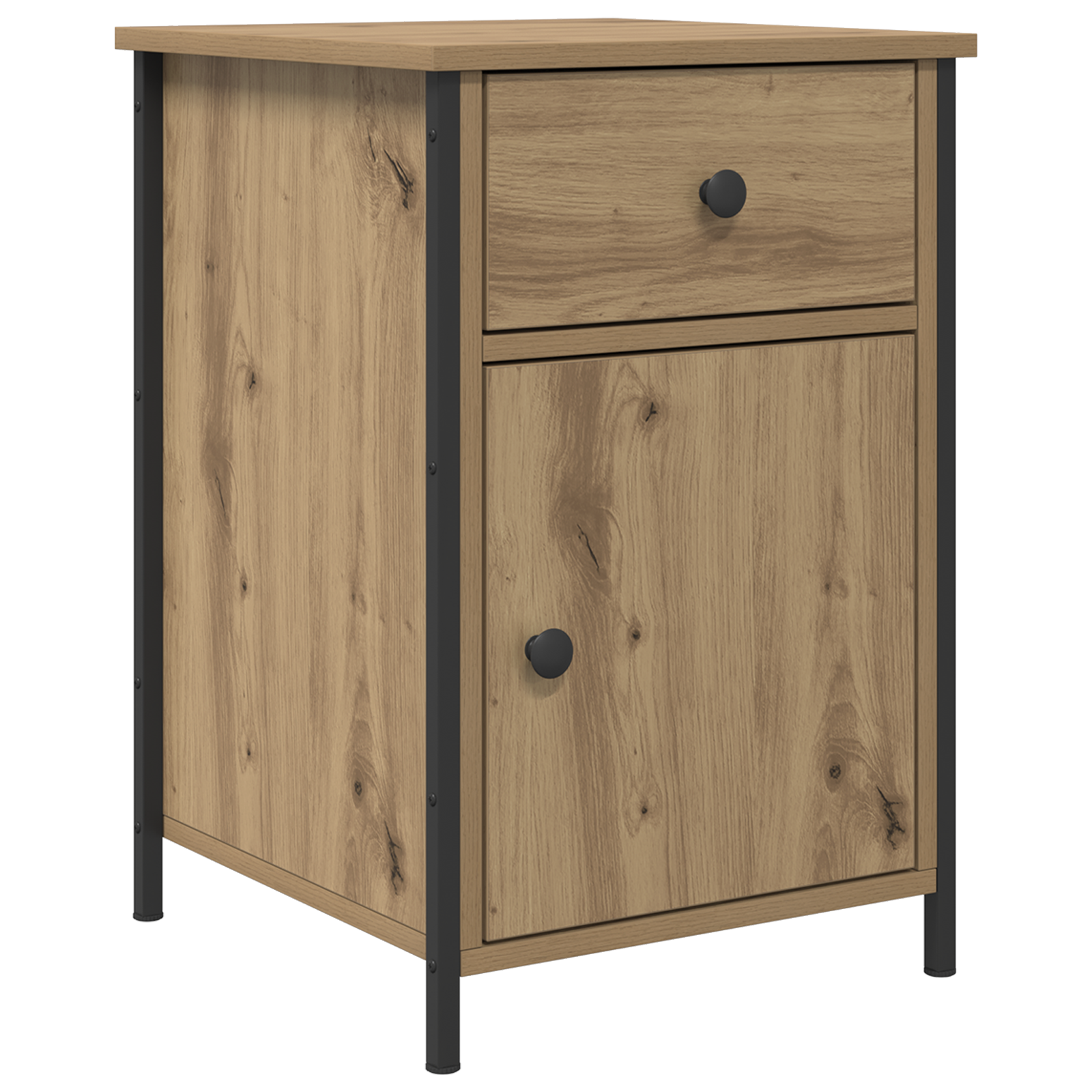 Bedside Cabinets 2 pcs Artisan Oak 40x42x60 cm Engineered Wood - Image 5