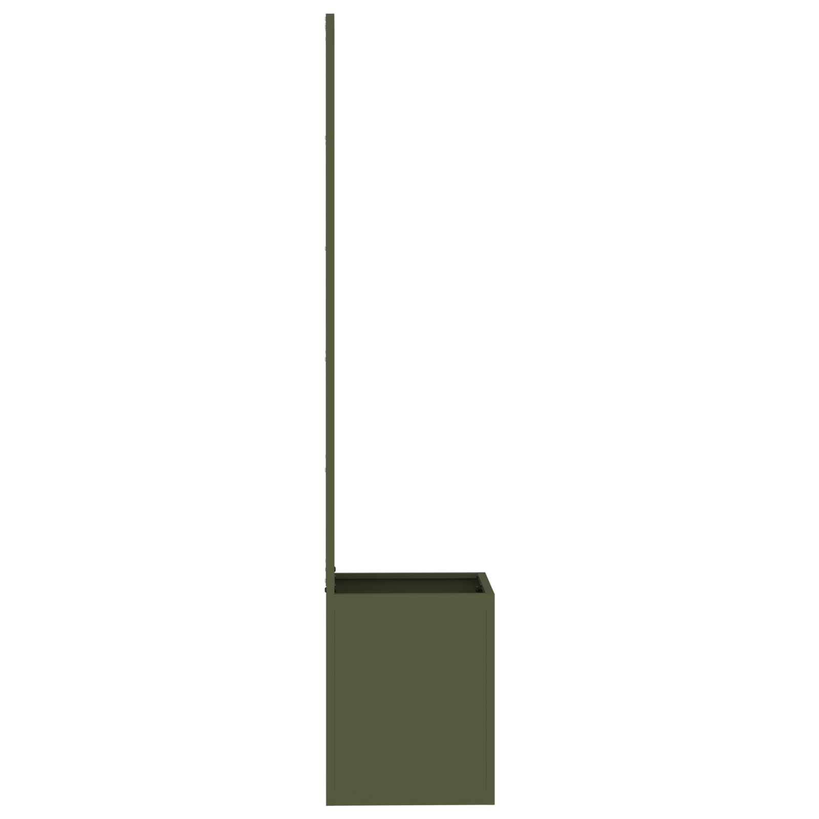 Tuin Privacy Screen Bloemen Olijfgroen 32 x 32 x 150 cm