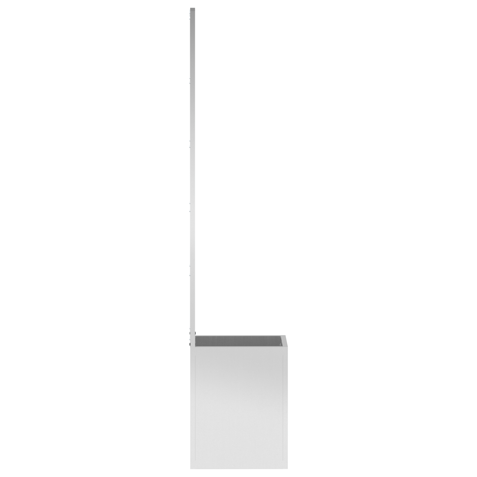 Tuin Privacy Screen Bloemen Zilver 32 x 32 x 150 cm