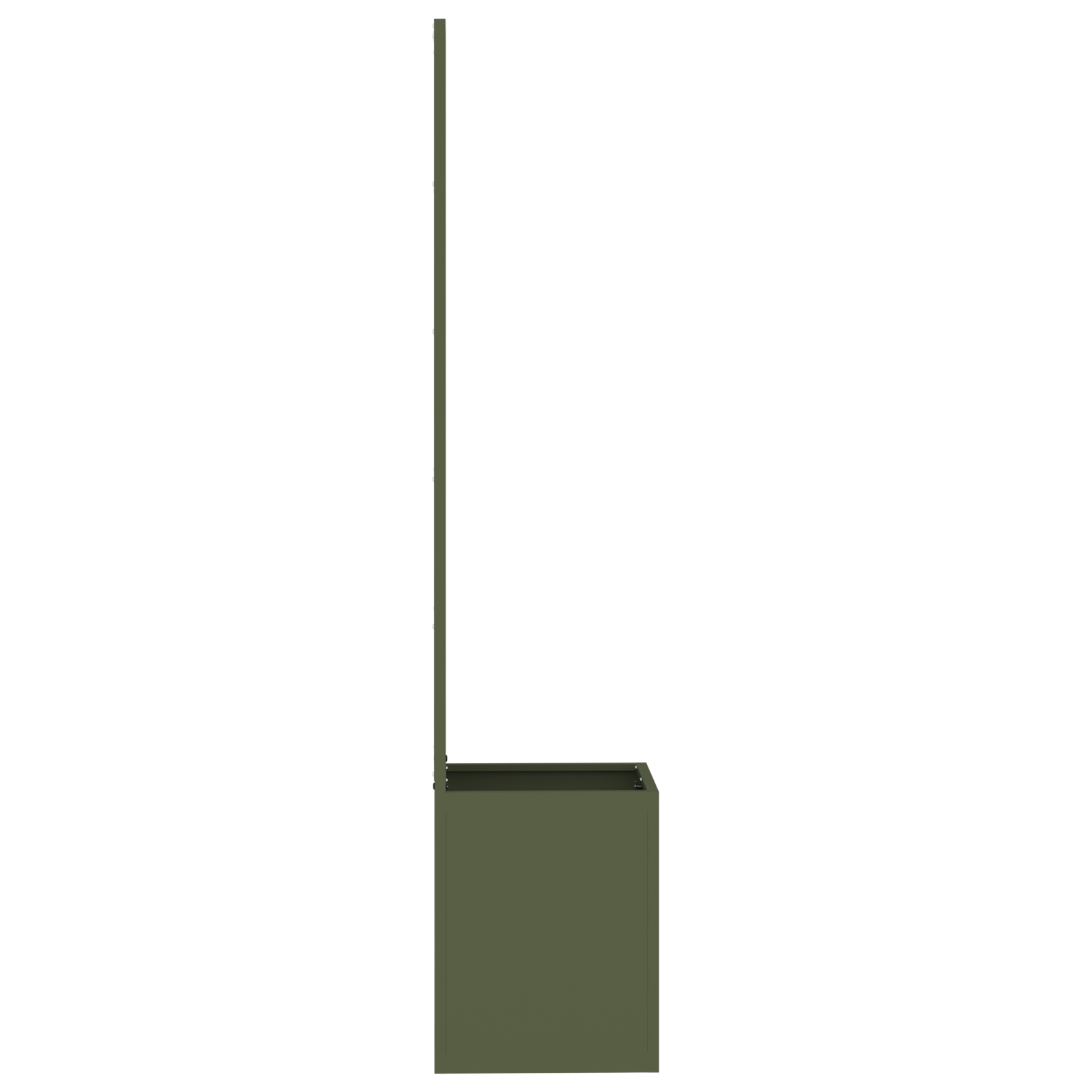 Tuin Privacy Screen Fretwerk Olijfgroen 32 x 32 x 150 cm