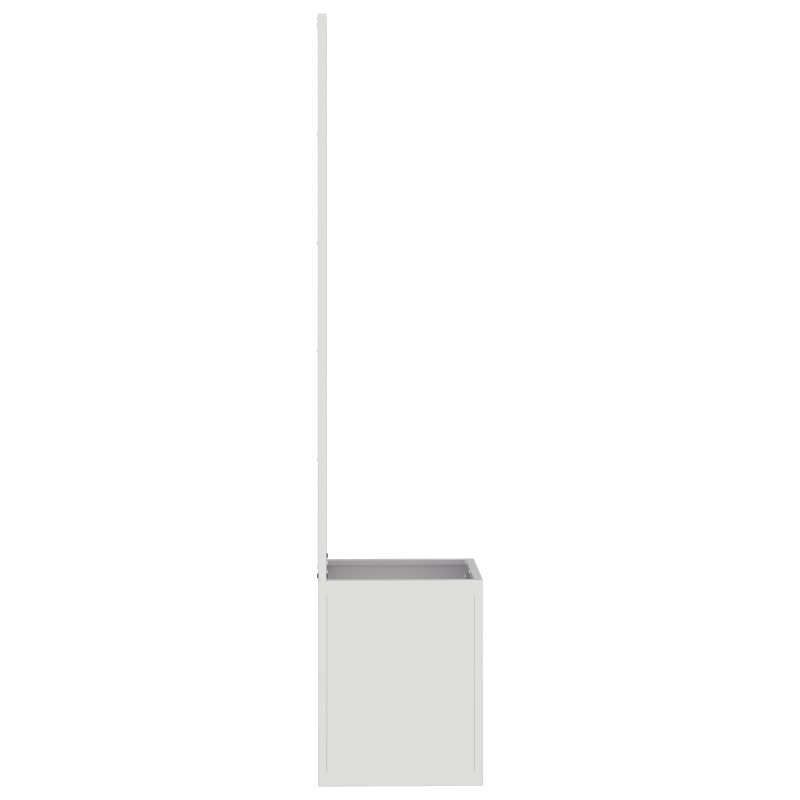 Tuin Privacy Screen Fretwerk Zilver 32 x 32 x 150 cm