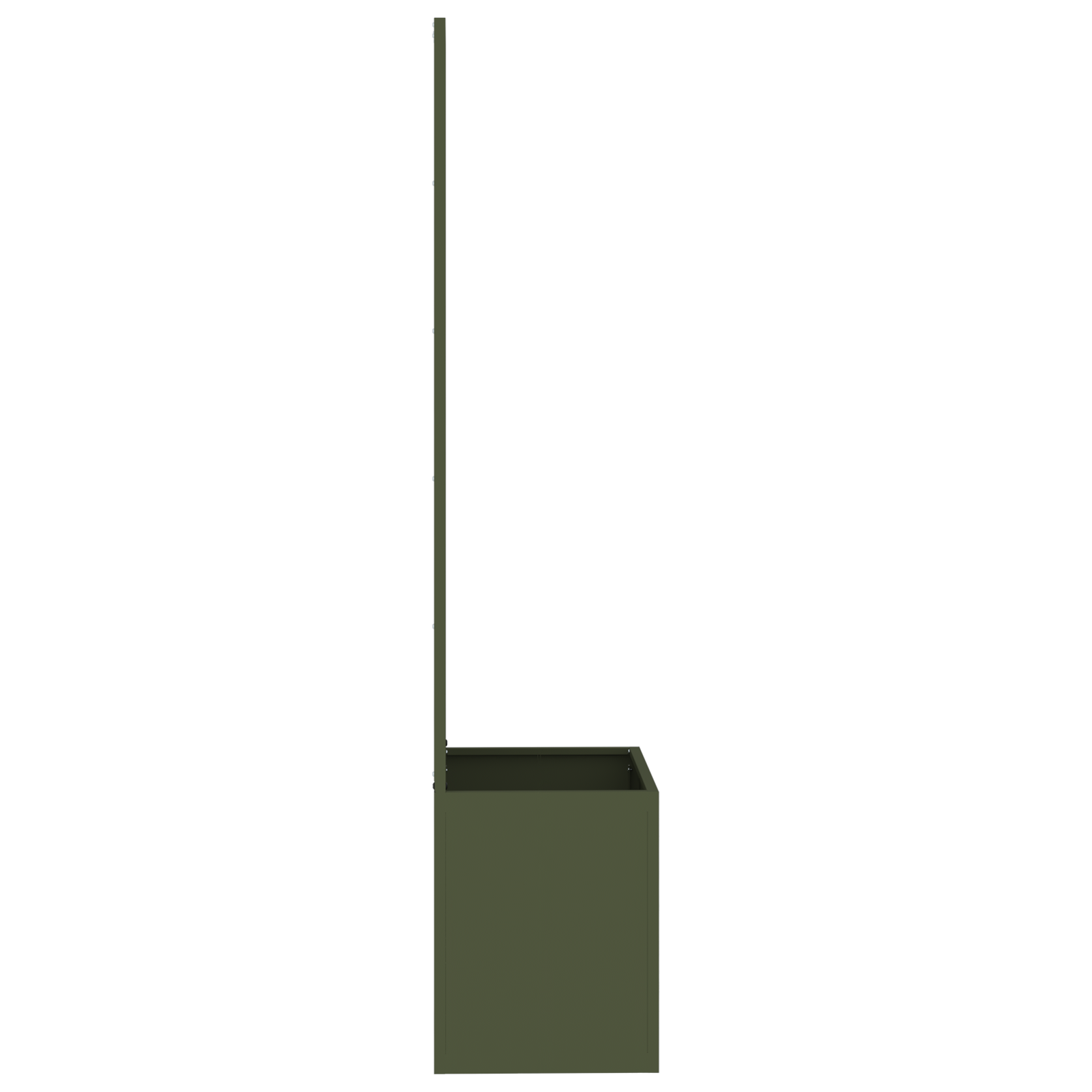 Tuin Privacy Screen Fretwerk Olijfgroen 50 x 32 x 150 cm
