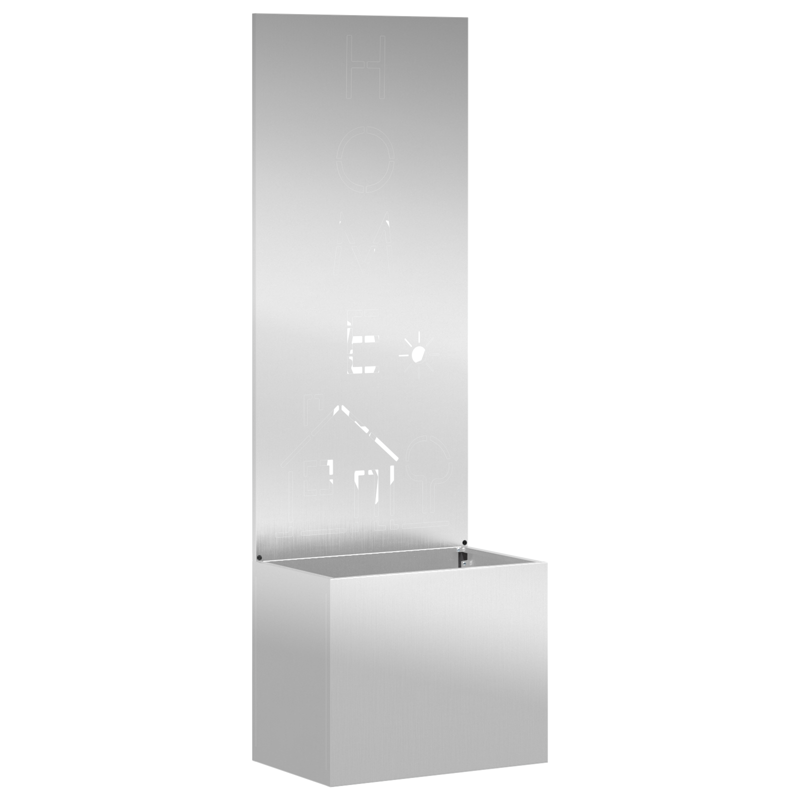 Tuin Privacy Screen Fretwerk Zilver 50 x 32 x 150 cm