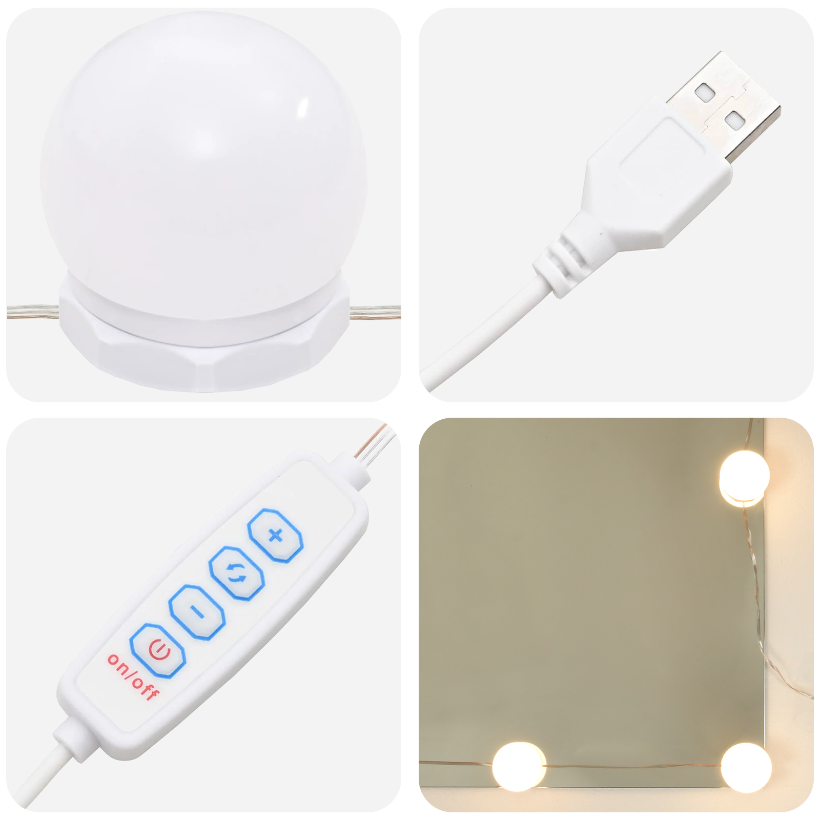 Spiegelkast artisanaal eikenkleurig 91 x 15 x 76.5 cm - Afbeelding 9