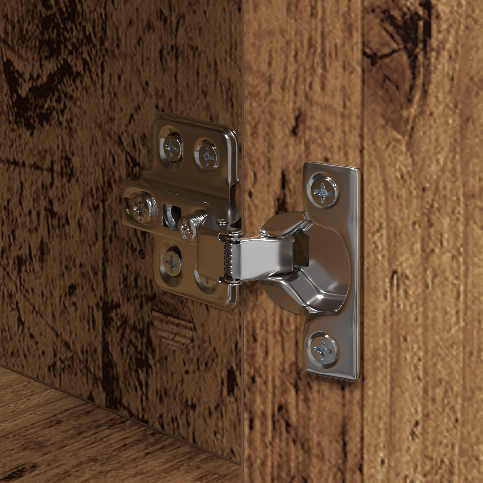 Nočna omarica Stari les Konstruiran les - slika 9