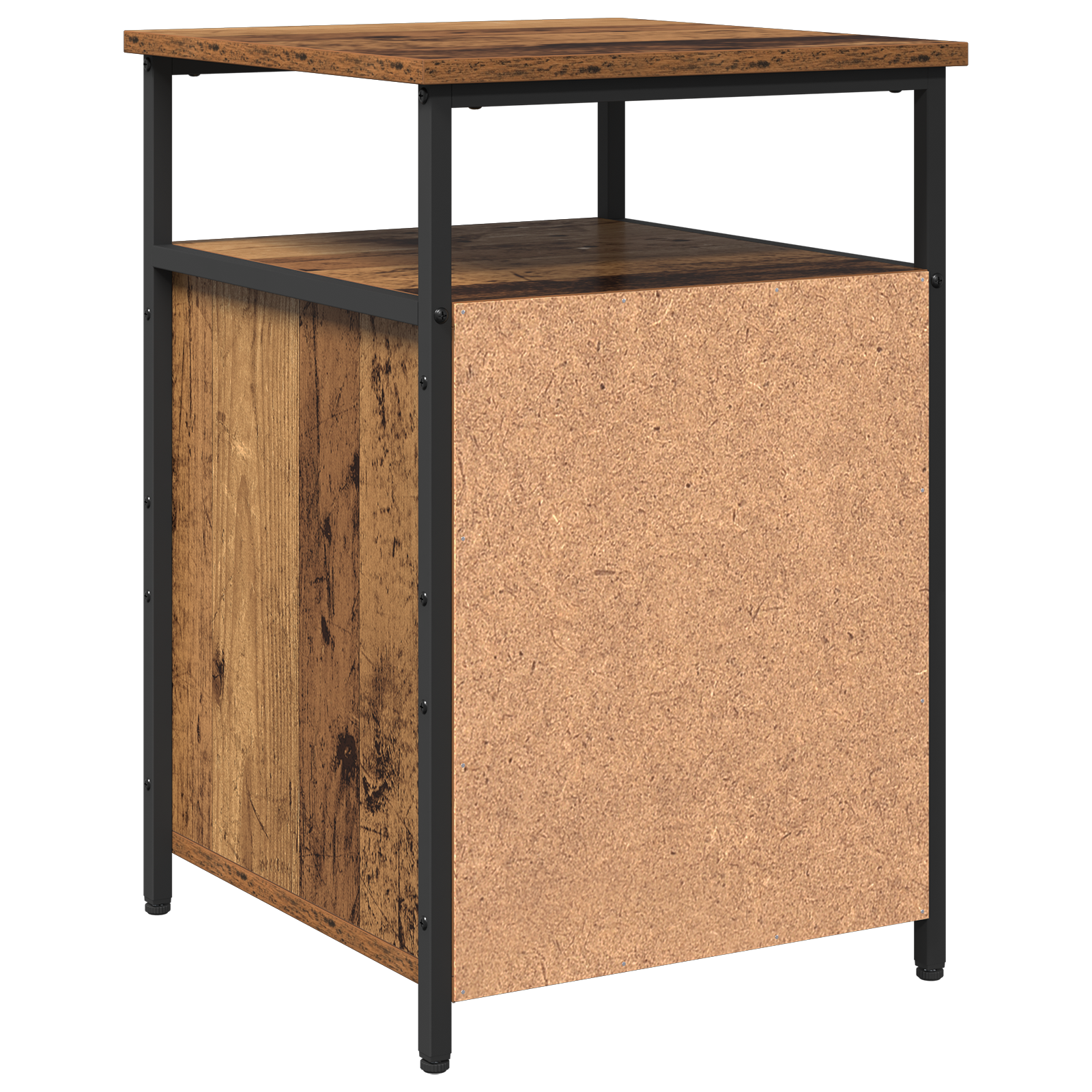 Nočna omarica Stari les Konstruiran les - slika 8