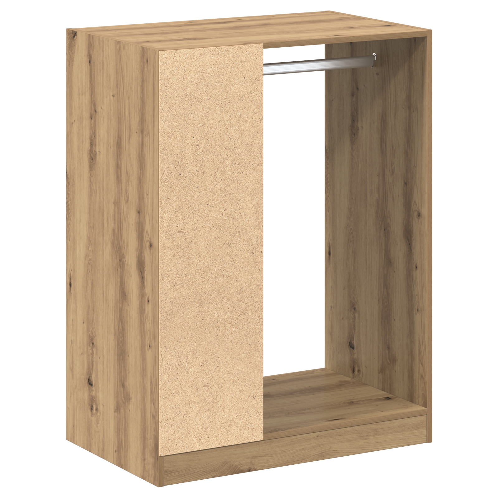Garderobna omara s polico Umetni hrast 77 x 48 x 102 cm - slika 7