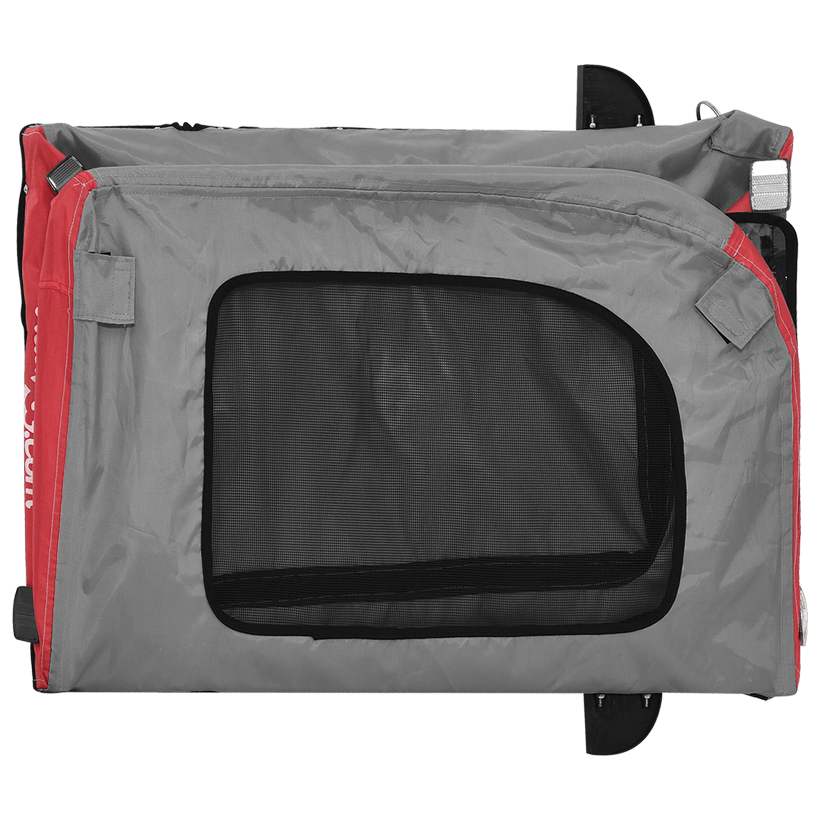 Red Pet Buggy Red Polyester, Metal 124 x 53 x 53 cm Foldable - Image 7